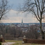 View_Of_Fredericksburg_At_Chatham_Manor_From_Where_Union_Troops_Staged_Canons_For_Invasion
