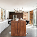 Interiors Photography Montreal: IME Habitat Chalet in Mont Tremblant shot for Montreal Home Magazine
