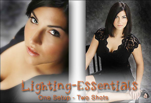 One Light, Two Shots in the Studio