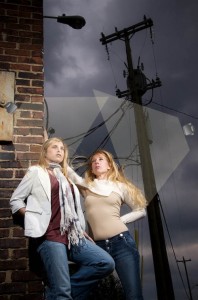 Diagram for double portrait in Nashville. Lighting Essentials Workshop.