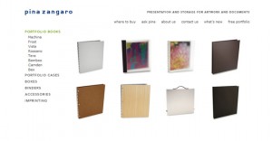 Check out the wonderful selection of portfolios at Pina Zingaro.