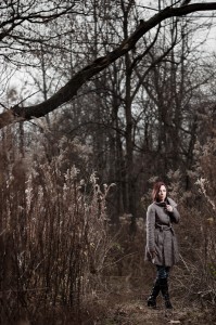 Krista shot in the woods by Ian