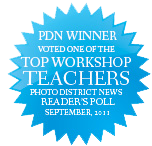 Don Giannatti voted one of the Top 13 Workshop Instructors by Photo District News Readers Poll