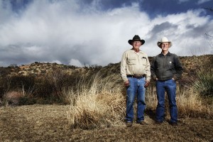Ranchers near Superior, Arizona, 2012
