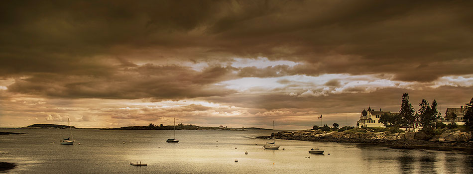 Post Processing: A Small Harbor in Maine