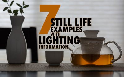 7 STILL LIFE IMAGES DECONSTRUCTED (WITH LIGHTING)